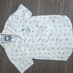 NWT Denim & Flower Men’s Small Flamingo and Palms